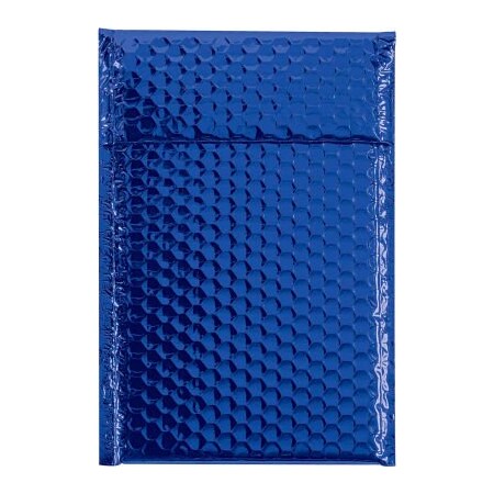 Box Packaging Glamour Bubble Mailers 7-1/2W x 11L Blue 72/Pack GBM0711B